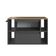 Gabinete Suspenso 80cm 4 Nichos Toalheiro Gaveta Mel Grafite BH8010MG