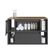 Gabinete Suspenso 80cm 4 Nichos Toalheiro Gaveta Mel Grafite BH8010MG