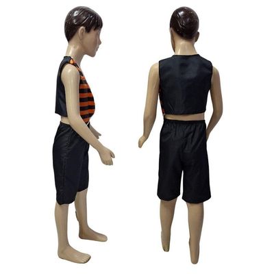 Fantasia Infantil Drácula Curta Verão Halloween Tamanho P