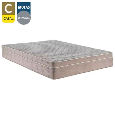 Colchão Casal Serene Molas Ensacadas 138x188x25 Marrom