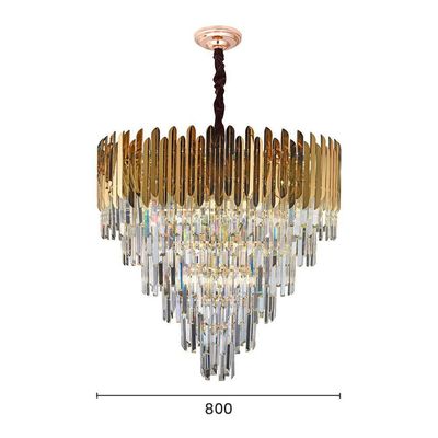 Lustre Pendente Sindora Dcd03906 Dourado E14 Bivolt