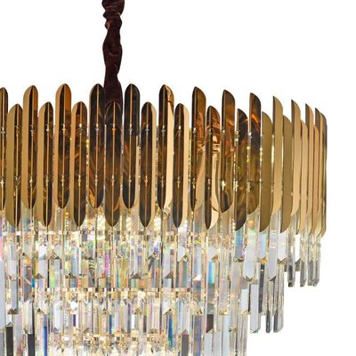 Lustre Pendente Sindora Dcd03906 Dourado E14 Bivolt