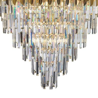 Lustre Pendente Sindora Dcd03906 Dourado E14 Bivolt