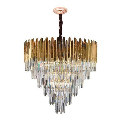 Lustre Pendente Sindora Dcd03906 Dourado E14 Bivolt