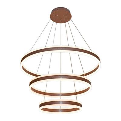 Lustre Pendente Sindora Dcd03003 Marrom Led Bivolt