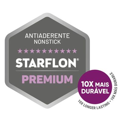 Jogo de Panelas Tramontina Refinatta 3 Peças Cobre em Alumínio Antiaderente Starflon Premium
