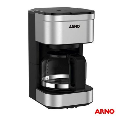 Cafeteira Arno Preferita Preta Para Cafe Em Po - Cfpf 110v