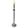 Bomba Chimarrão Rosca Aço Inox 304 Ouro 18k Pingente Desenho Cavalo
