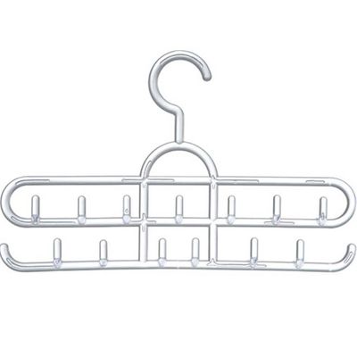 Cabide para Cintos 13 Ganchos Suporte Organizador Múltiplo Closet Armário Cristal Cinquetti