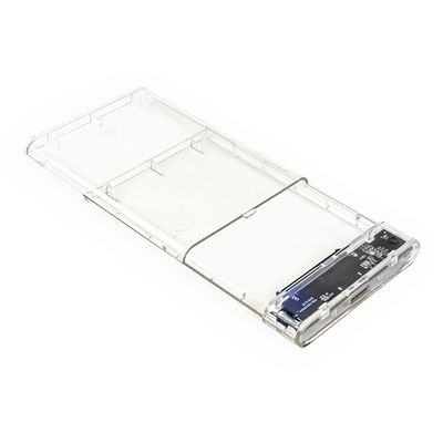 Case Transparente Hd Externo 2.5 E Sata Ssd Usb 3.0 Exbom