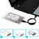 Case Transparente Hd Externo 2.5 E Sata Ssd Usb 3.0 Exbom