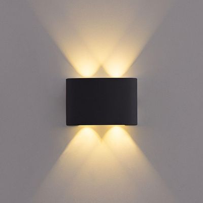 Arandela Led 12w Ranne 3000k Bivolt Preta Nordecor