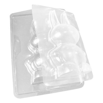 Forma De Silicone Coelho Grande 10,2cm X 18cm