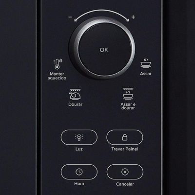 Forno Elétrico De Embutir Digital Mueller Decorato Preto 220V