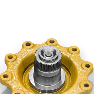Flange Ponta De Eixo Traseira Compatível Com Case Retroescavadeira 580n B90b 87708445