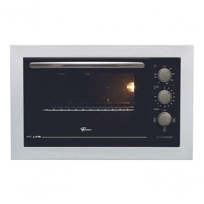 Forno Elétrico Embutir Fischer 48L Branco Fit Line 127V
