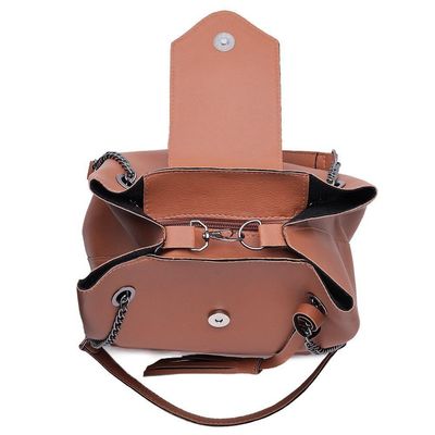Kit Bolsa Sacola Grande Tiracolo Pequena Com Carteira Estilo Dia A Dia Alça Fixa E Removivel