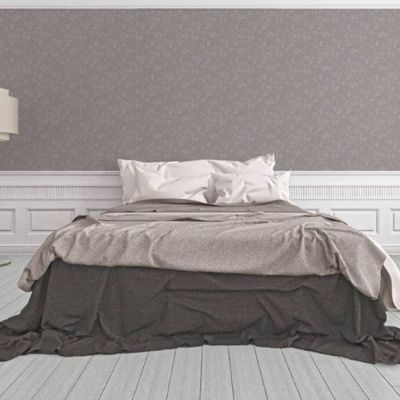 Papel de Parede Attractive 2 Folhagem Cinza 390283