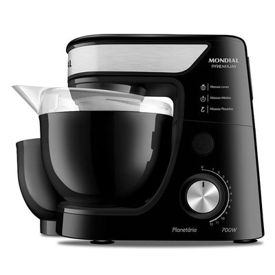 Batedeira Planetária Mondial Premium Bp-01p-b Batedeira Planetária-220v-preto/inox 220V