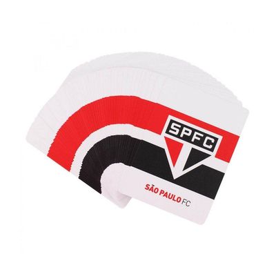 Baralho Listrado São Paulo Plástico Oficial