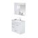 Armário Para Banheiro Viena 5700 Suspenso 59,5cm 2 Gavetas + Gavetão Rorato - Branco