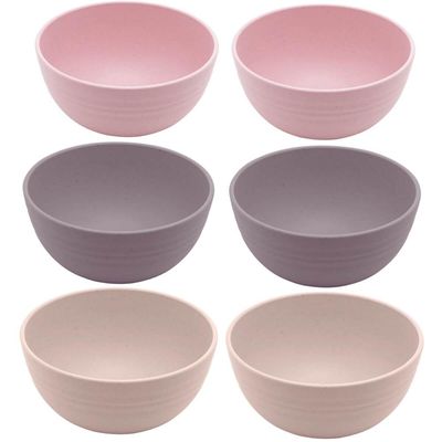 Jogo de Cumbucas Sortidas Pequenas 12x6cm para Sobremesa Petiscos Frutas 6 Peças