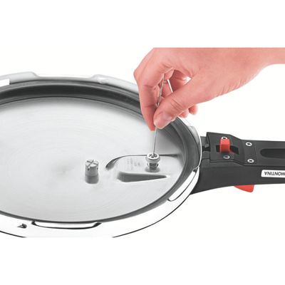 Panela de Pressão Tramontina Solar 22 cm 3 Litros em Aço Inox com 5 Dispositivos de Segurança
