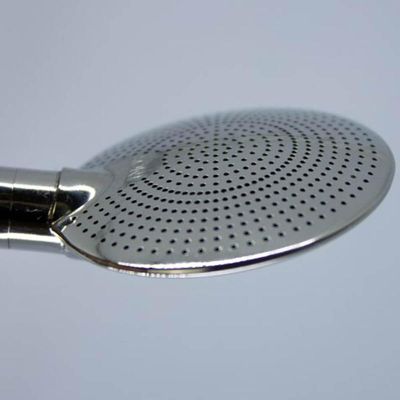 Bomba para Chimarrão Inox 23cm Mil Furos Rosca Anel Médio Sextavo Mate Escovinha