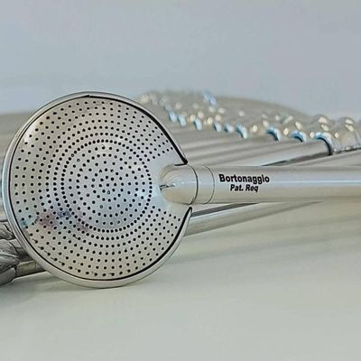 Bomba para Chimarrão Inox 23cm Mil Furos Rosca Anel Médio Sextavo Mate Escovinha