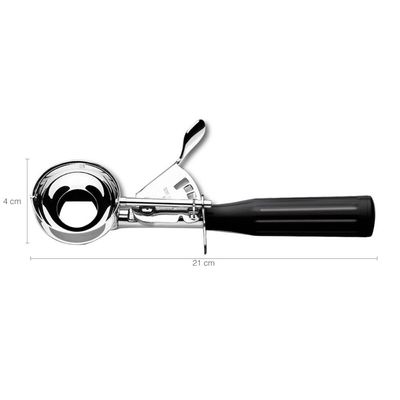 Colher De Sorvete Com Ejetor Extrator Verona Profissional Brinox