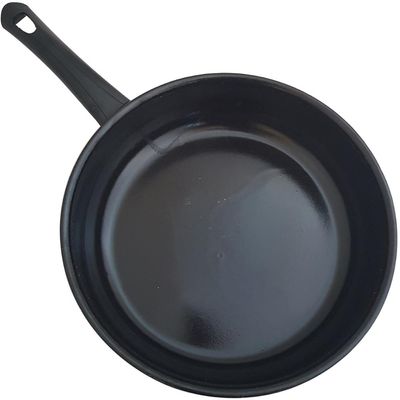 Frigideira Com Tampa E Cesto Para Fritura 2,7l Frigideira Esmaltada 3 Em 1 Fritadeira