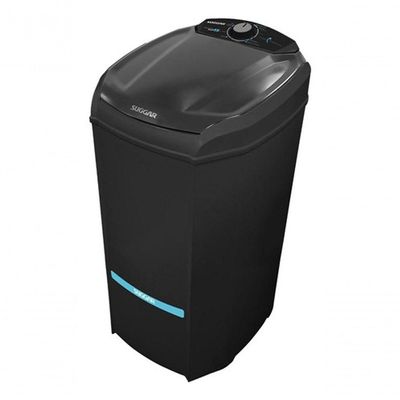 Lavadora Lavamax Eco 15kg Preta Suggar Preto 110V