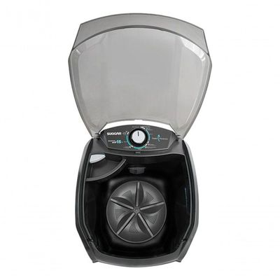 Lavadora Lavamax Eco 15kg Preta Suggar Preto 110V