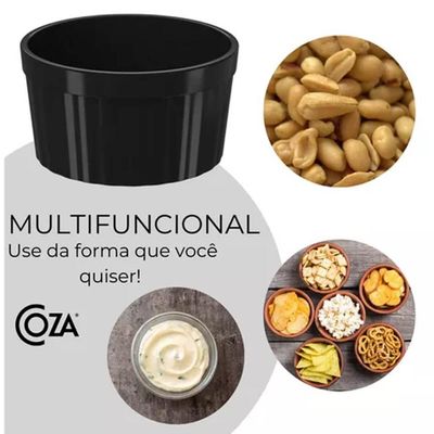 Kit 6 Ramekin 150ml Potinhos de Molho Ramequim para Servir Petiscos Coza