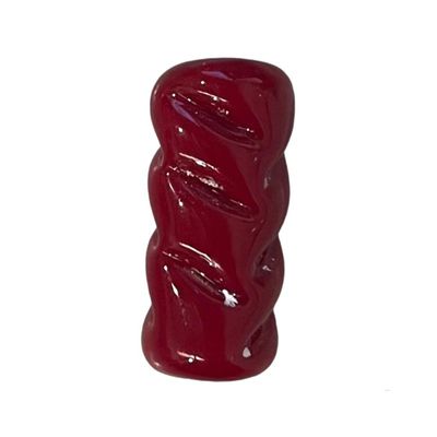 Kit com 10 Firmas Frisadas 22mm Murano Guias - Selecione a Cor Vermelha