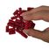 Kit com 10 Firmas Frisadas 22mm Murano Guias - Selecione a Cor Vermelha