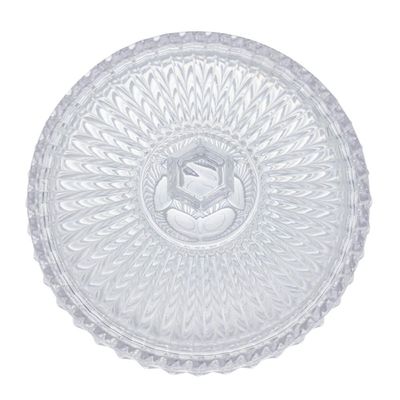 Kit 3 Potiches de Cristal Bomboniere com Pé 11,5x20cm Lyor Renaissance Decorativo