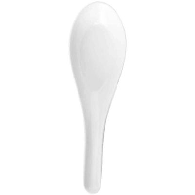 24 Colheres Japonesa Couvert Melamina Branca Haus Concept Finger Food Restaurante