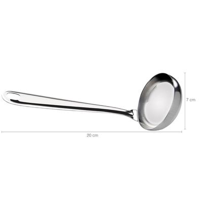 Concha de Sopa Feijão e Molho Utensílio Cozinha em Aço Inox Taumer