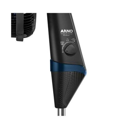 Ventilador De Coluna Arno 50cm VB52 X-treme Force Breeze Preto E Azul Escuro 127V