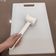 Martelo de Amaciar Carne Bifes Profissional Branco 8x28cm Polietileno Cinquetti