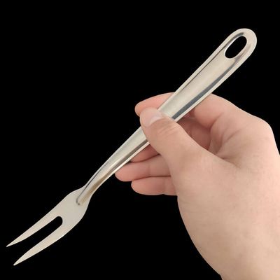 Garfo Trinchante Grande para Churrasco Utensílio para Carne Aço Inox Taumer