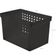 Kit 3 Caixas Plásticas para Arquivos Pastas Suspensas com Furação 42x27cm Office Line Ordene