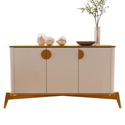 Aparador Buffet Adamantina Off White Nature