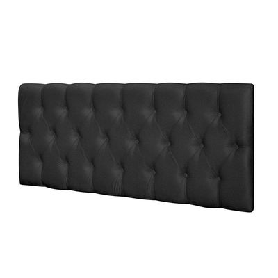 Cabeceira Para Cama Box Paris Queen Suede Preto