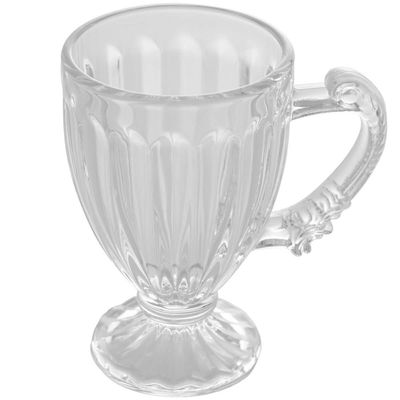 Conjunto 12 Xícaras de Café 100ml Cristal Imperial Lyor Taças para Cafézinho Padaria Casa