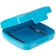 Porta Cotonetes Portátil Para Viagem Acessórios com Elástico Interno Azul Crippa
