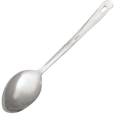 Kit 3 Colheres Grandes para Arroz Aço Inox Colher para Servir Utensílio de Cozinha Brinox