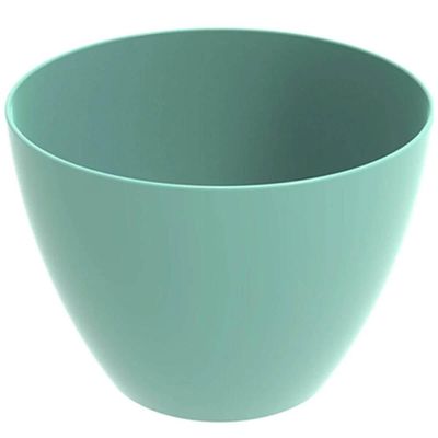 8 Tigelas Redonda Grande 6,2L Verde Menta Crippa Servir Salada Frutas Pratos Quentes