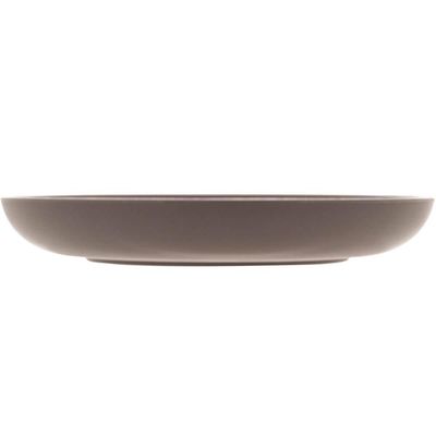 Prato de Bambu e Polipropileno Raso Lines Lyor 27cm para Refeições Colorido Redondo